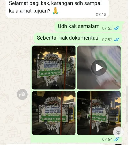 Pengiriman Papan Bunga Selamat Kedungmulyo Butuh