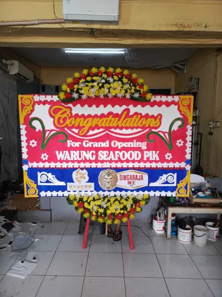 Papan Bunga Ucapan Selamat Kedungmulyo Butuh