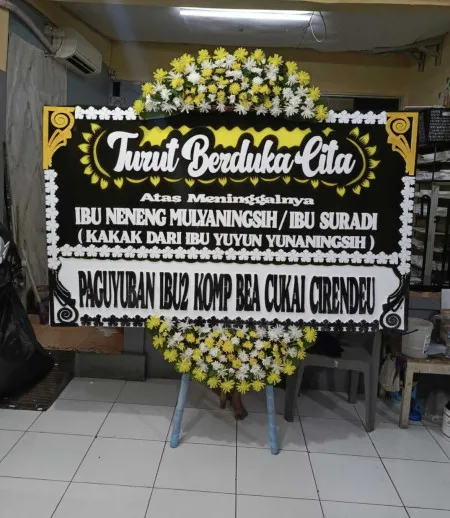 Papan Bunga Duka Kedungmulyo Butuh